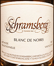 Schramsberg 2014 Blanc de Noirs