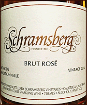 Schramsberg 2014 Brut Rose