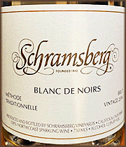 Schramsberg 2016 Blanc de Noirs