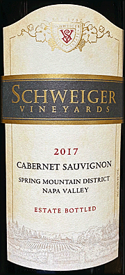 Schweiger 2017 Cabernet Sauvignon