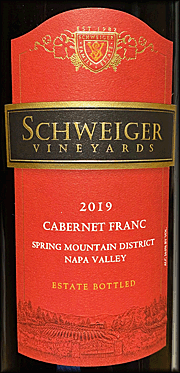 Schweiger 2019 Cabernet Franc