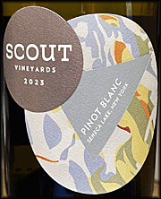 Scout Vineyards 2023 Pinot Blanc