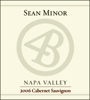 Sean Minor 2006 Four Bears Cabernet