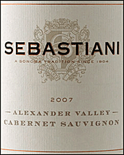 Sebastiani 2007 Alexander Valley Cabernet