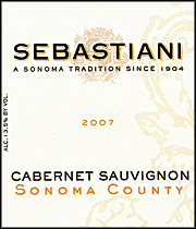 Sebastiani 2007 Sonoma County Cabernet