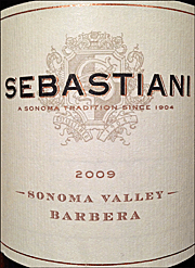 Sebastiani 2009 Barbera