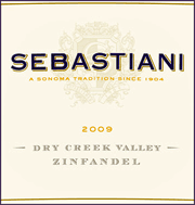 Sebastiani 2009 Dry Creek Zinfandel