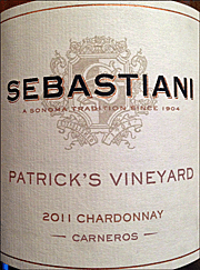 Sebastiani 2011 Patrick's Chardonnay