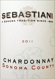 Sebastiani 2011 Sonoma County Chardonnay