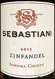 Sebastiani 2015 Sonoma County Zinfandel