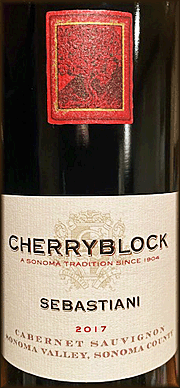 Sebastiani 2017 Cherryblock Cabernet Sauvignon