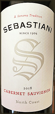 Sebastiani 2018 North Coast Cabernet Sauvignon