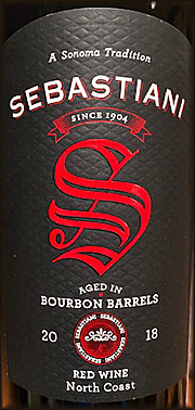 Sebastiani 2018 Red Wine Aged in Bourbon Barrels