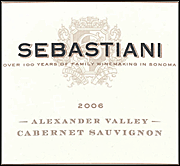 Sebastiani 2006 Alexander Valley Cabernet