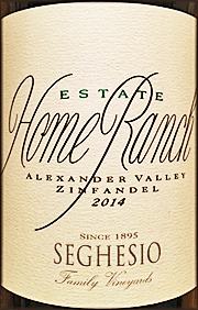 Seghesio 2014 Home Ranch Zinfandel