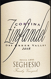 Seghesio 2015 Cortina Zinfandel