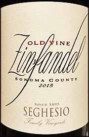 Seghesio 2015 Old Vine Zinfandel
