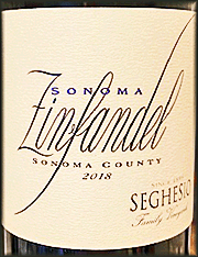 Seghesio 2018 Sonoma County Zinfandel