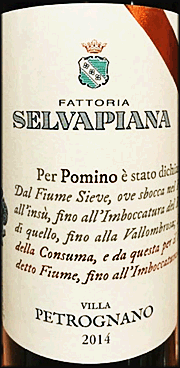 Selvapiana 2014 Pomino Villa Petrognano