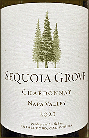 Sequoia Grove 2021 Napa Valley Chardonnay