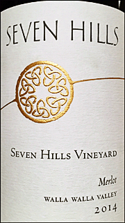 Seven Hills 2014 Seven Hills Merlot