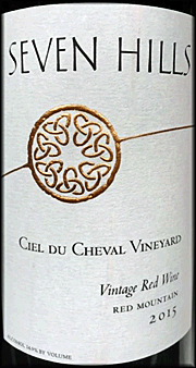 Seven Hills 2015 Ciel du Cheval