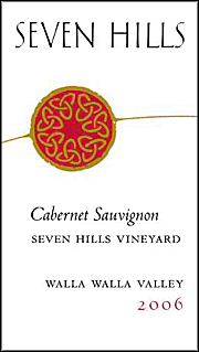 Seven Hills 2006 Seven Hills Vineyard Cabernet