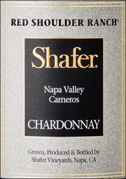 Shafer 2009 Red Shoulder Ranch Chardonnay