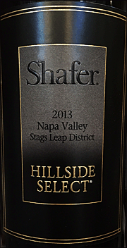 Shafer 2013 Hillside Select Cabernet Sauvignon