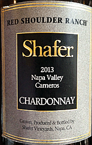 Shafer 2013 Red Shoulder Ranch Chardonnay