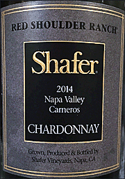 Shafer 2014 Red Shoulder Ranch Chardonnay