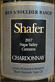 Shafer 2017 Red Shoulder Ranch Chardonnay