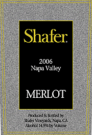 Shafer 2006 Merlot