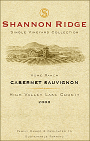 Shannon Ridge 2008 Home Ranch Cabernet