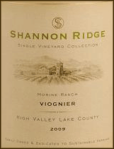 Shannon Ridge 2009 Viognier