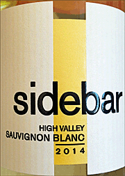 Sidebar 2014 Sauvignon Blanc