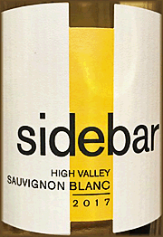 Sidebar 2017 Sauvignon Blanc