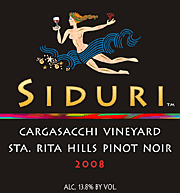 Siduri 2008 Cargasacchi Pinot Noir