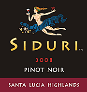Siduri 2008 Santa Lucia Highlands Pinot Noir