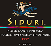 Siduri 2009 Keefer Ranch Pinot Noir