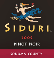 Siduri 2009 Sonoma County Pinot Noir