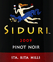Siduri 2009 Sta Rita Hills Pinot Noir