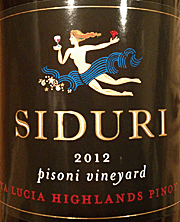 Siduri 2012 Pisoni Pinot Noir