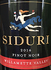 Siduri 2014 Willamette Valley Pinot Noir