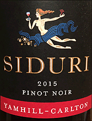 Siduri 2015 Yamhill Carlton Pinot Noir