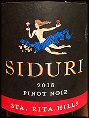 Siduri 2018 Santa Rita Hills Pinot Noir