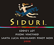 Siduri 2008 Pisoni Eddies Lot Pinot Noir