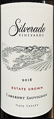 Silverado 2018 Estate Cabernet Sauvignon