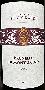 Silvio Nardi 2021 Brunello di Montalcino