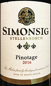 Simonsig 2016 Pinotage